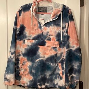 Windbreaker tie dye
